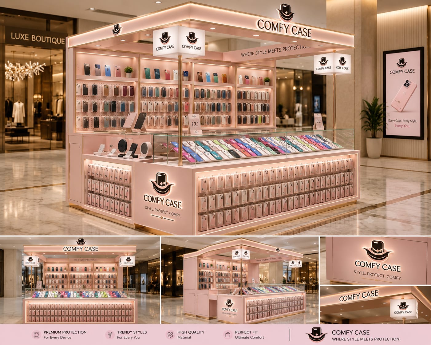 COMFY CASE Mall Store Front